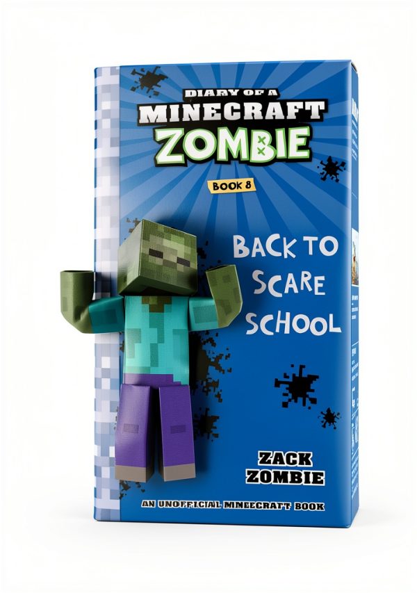 Diary of a Minecraft Zombie Book 8 Zack Zombie Tech Fiction-0